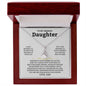 To My Badass Daughter | Alluring Beauty necklace