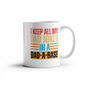 I Keep All My Dad Jokes | Elevate your coffee experience with our custom-made ceramic mug