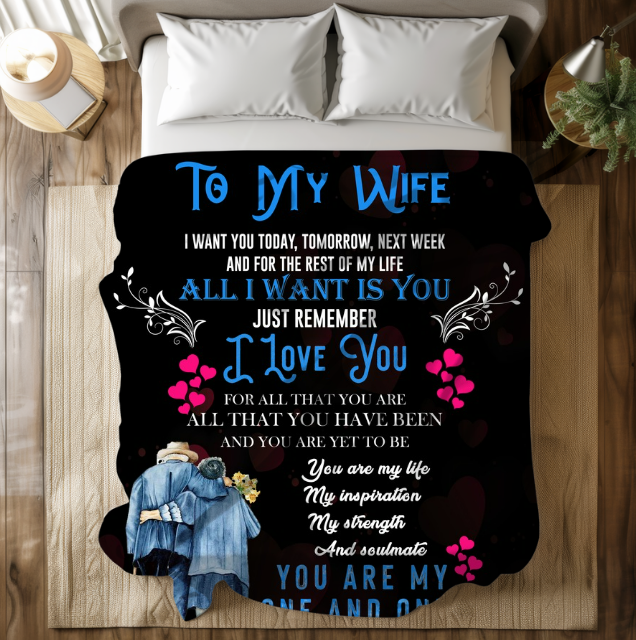 To My Wife | FLM Arctic Fleece Blanket